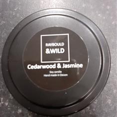 RAYBOULD &amp; WILD CANDLE Cedarwood &amp; Jasmine